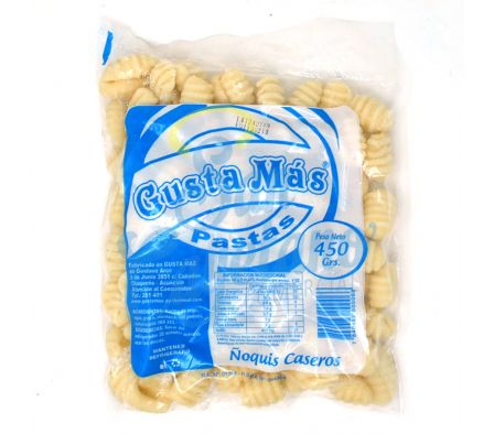 ÑOQUIS GUSTA MAS 450G