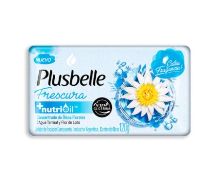 JABON TOCADOR FRESCURA PLUSBELLE 120GR (81)