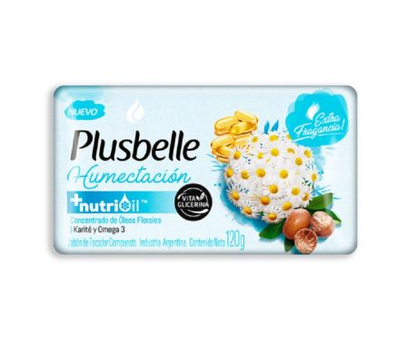 JABON TOCADOR COCO Y VAINILLA PLUSBELLE 120GR (81)