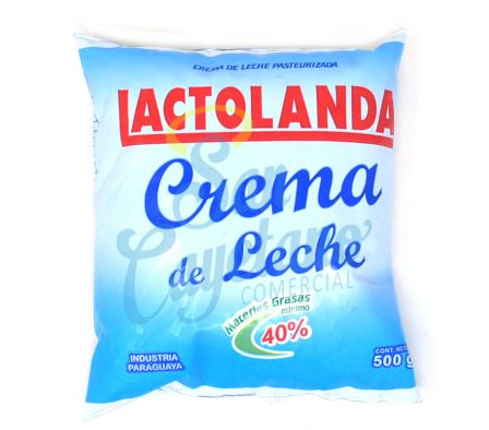 CREMA DE LECHE LACTOLANDA SACHET 500ML