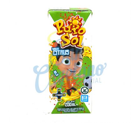 JUGO CITRUS PURO SOL 200ML (30)
