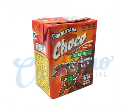 LECHE CHOCOLATADA TREBOLIN TREBOL 200ML(30),