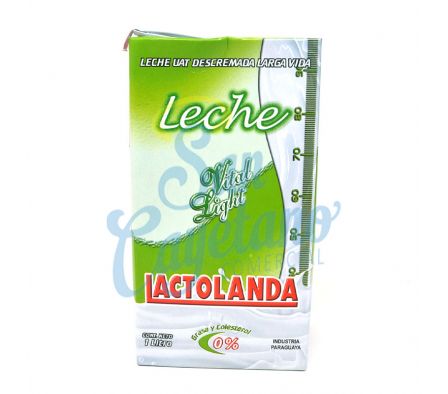 LECHE UAT LACTOLANDA VITAL LIGHT TETRA 1L (12)