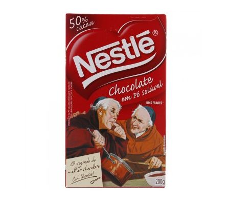 CHOCOLATE EN POLVO NESTLE MONJE 50%C 200G (25)