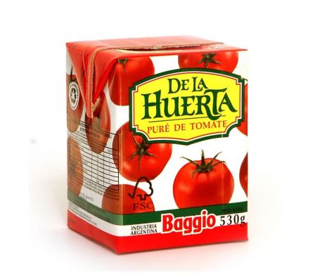PURE DE TOMATE DE LA HUERTA 530GR (12)