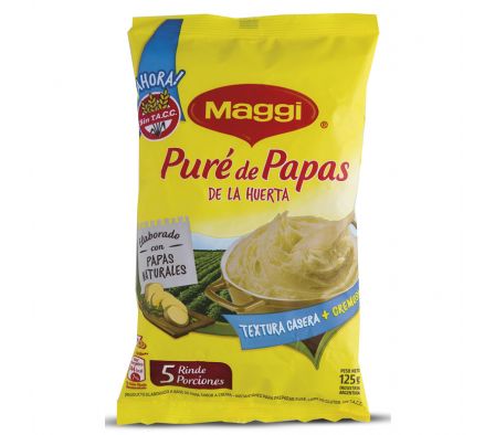 PURE DE PAPAS CREMOSO MAGGI 125GR (12)