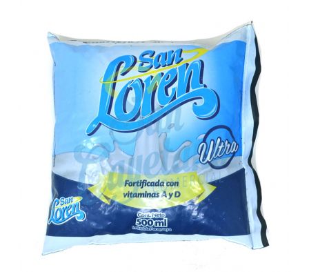 BEBIDA LACTEA LECHE UL SACHET SAN LORENZ 500ML(40)