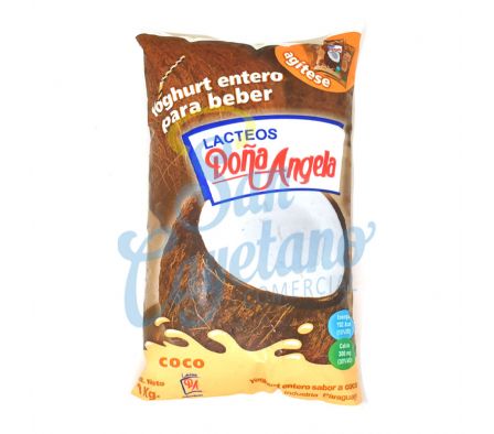 YOGUR ENTERO COCO SACHET DOÑA ANGELA 1LT