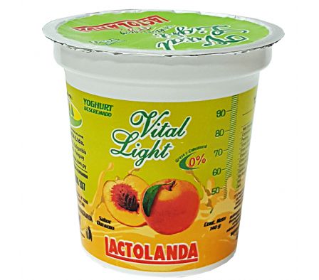 YOGUR VITAL LIGHT DURAZNO LACTOLANDA 140 GR
