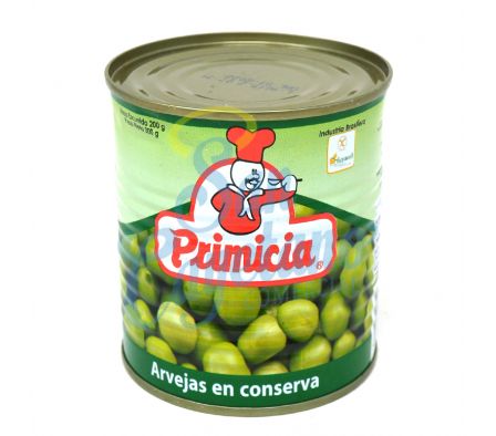 ARVEJAS EN CONSERVA PRIMICIA  200 GRS (24)