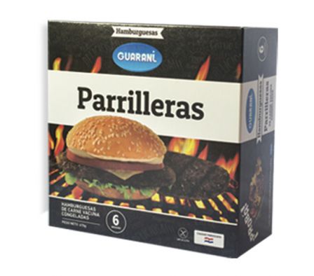 HAMBURGUESA PARRILLERAS GUARANI 6UN(12)