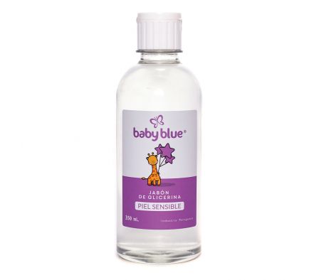 JABON LIQ GLICERINA PIEL SEN-REP BABY BLUE350ML(12