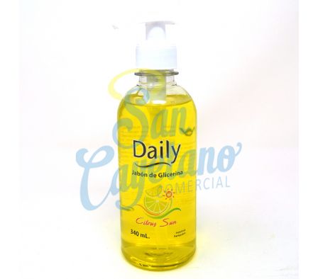 JABON LIQ.DE GLICERINA CITRUS SUN DAILY 350ML (12)