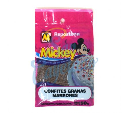 GRANAS MARRONES MICKEY 50 GRS (10),