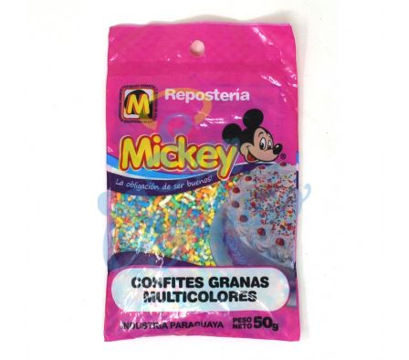 GRANAS MULTICOLORES MICKEY 50 GRS (10)