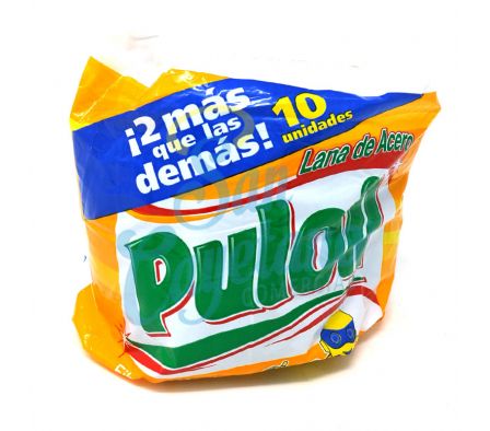 LANA DE ACERO PULOIL 10UND (140)